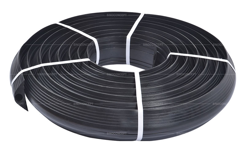 10 Ft Floor Cable Cover Protector, Heavy Duty PVC Duct Easy to Unroll,  Prevent T