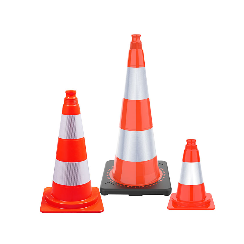 Featured image of different types of traffic cones.