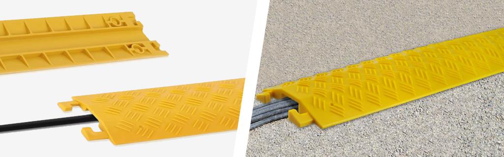 Cable Protector Ramp Protectors and Floor Cord Covers for Construction,  Commercial, and Industrial Applications - China Cable Protector, Cable  Protector Ramp