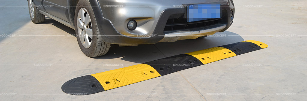 Durable Road Plastic Road Safety Rubber Bumper Rubber Road Speed