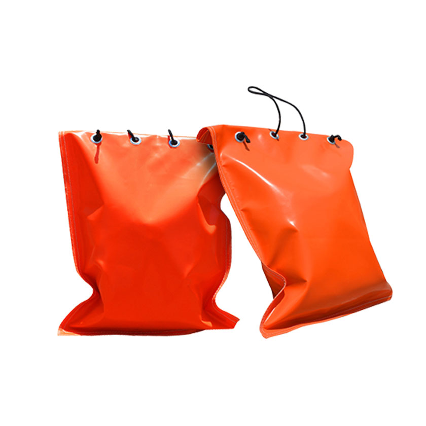 Featured image of orange PVC sandbags.