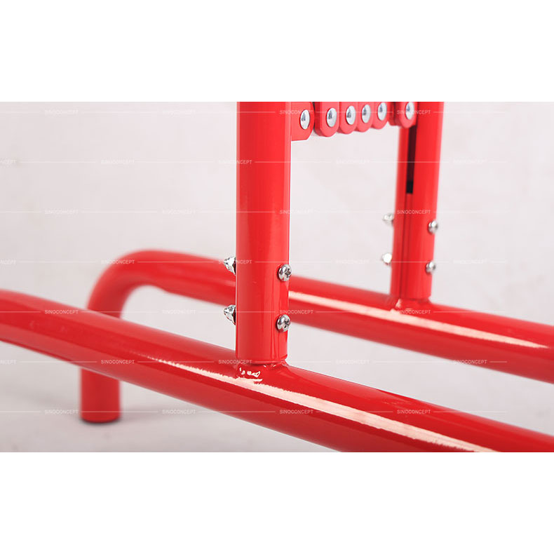 Expandable safety barrier processed with anti-UV powder coating and fixed with reinforced rivets to resist any bad circumstances