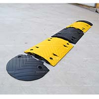Rubber speed bump - a complete installation guide