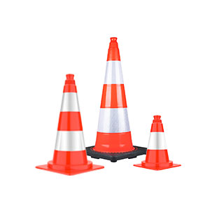 Featured image of different types of traffic cones.